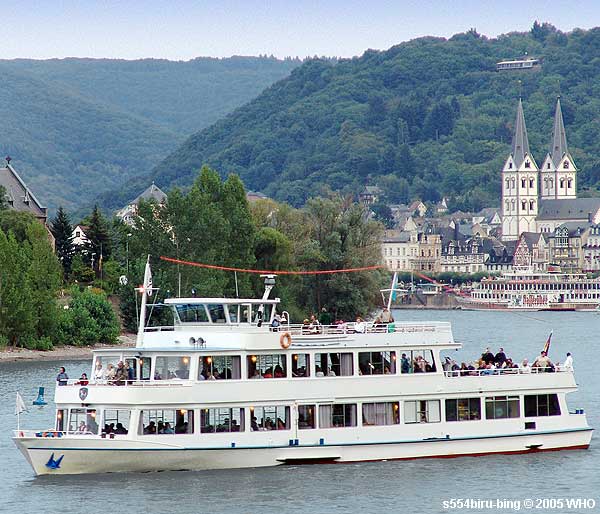 Schiffscharter in Deutschland auf Rhein, Oberrhein, Mittelrhein, Niederrhein, Main, Neckar, Spree, Mosel, Donau und Weser