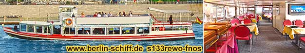 Berlin Charlottenburg Schiff mieten Grillschiff Partyschiff Partyboot Grillboot Jannowitzbrücke Friedrichshain Moabit Historischer Hafen